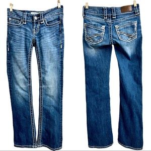 BKE Stella Low Rise Bootcut Stretch Jeans Size 25